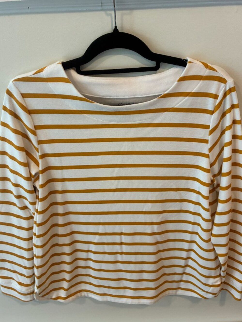 Croft & Barrow Striped Boatneck Top